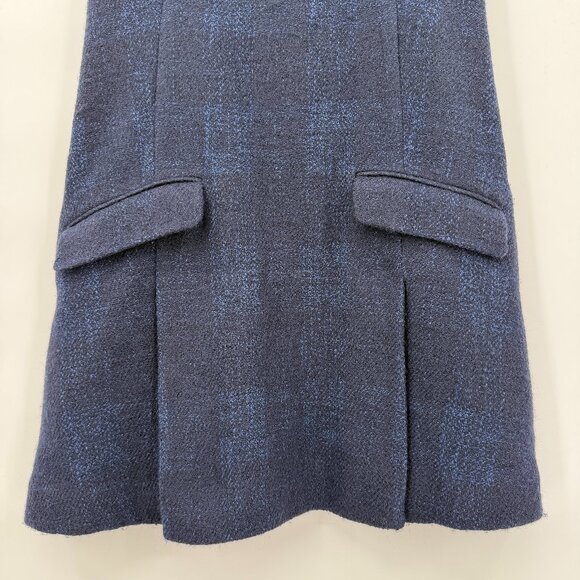Theory Tadako Novelty Wool Turtleneck Winter dress Size 2 - Picture 4 of 14